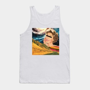 Blinded By The Light - Surreal/Collage Art Tank Top